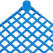 A blue plastic Nemco push block cleaning gasket with a grid pattern.