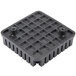 A black square plastic Nemco push block with holes.