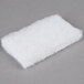 Scrubble By ACS 90-030 6 inch x 3 1/2 inch Light-Duty White Scouring Pad - 40/Case