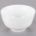 A 10 Strawberry Street bright white porcelain bowl with a small rim.