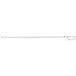 A Rational flat metal fish skewer with a handle.