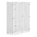 A Regency wire mesh metal cage with doors.