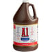 A brown jug of A.1. Original Steak Sauce with a white cap.