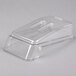 A clear plastic lid for a Stoelting frozen beverage dispenser.