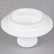 A white Tuxton china teapot lid.