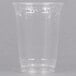 A Fabri-Kal clear plastic cup with a clear cover.