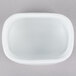 A white rectangular CAC porcelain sugar packet holder with a white border.