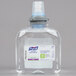 A case of two Purell TFX Advanced Green Certified foaming hand sanitizer bottles.