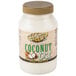 A case of 12 Golden Barrel 32 oz. jars of coconut oil with labels.