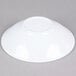 A white GET Milano melamine bowl on a gray surface.