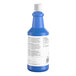 A 32 oz. bottle of Advantage Chemicals concentrated liquid dish soap with a blue container and white label.