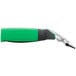 An Unger ErgoTec window squeegee with a green and black handle.