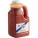 A case of Crystal 1 Gallon hot sauce bottles.
