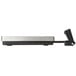 A black and silver Taylor digital receiving scale with a black cord and rectangular black spring attached.
