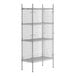 A Regency chrome wire security cage kit with shelves.