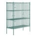 A Regency wire security cage kit with shelves.