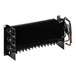 A black metal Turbo Air evaporator coil.
