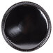 Solut 64055 16 inch Coated Corrugated Black Catering / Deli Tray - 50/Case