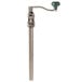 A metal pole with a green handle, the Garde Standard-Duty Manual Can Opener.