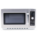 Solwave 1000W Stackable Commercial Microwave with Large 1.2 cu. ft. Interior and Dial Controls - 120V