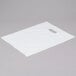 A white plastic Choice merchandise bag with a hole cut out.