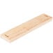 A Mercer Culinary rubberwood knife holder strip.