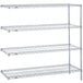 A white Metro Super Erecta wire shelf.