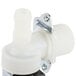 A white plastic Hoshizaki water solenoid valve with a metal cap.