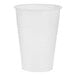 A white plastic Dart Conex cold cup.