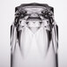 An Arcoroc highball glass with a diamond pattern.