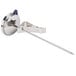 A Taylor stainless steel metal thermometer with a long needle.