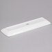 A white rectangular CAC Long Island porcelain platter.