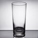 A Libbey customizable cooler glass on a table.