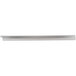 A long metal bar on a white background.