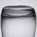 A close up of a clear Spiegelau Vino Grande rocks glass.