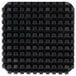 A black square Garde push block with small squares on it.
