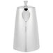 A Vollrath stainless steel coffee pot with a silver lid and handle.