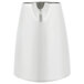 A Vollrath Triennium stainless steel open creamer with a handle.