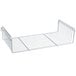 a metal rack with many small lines