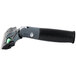 A black and green Unger ErgoTec Ninja glass scraper with a green handle.