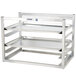 Channel AWM5 5 Pan Side Load Wall Mount Sheet / Bun Pan Rack for Half-Size Pans - Assembled