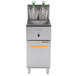 Dean SR14E/SR114E Super Runner Economy 40 lb. Electric Floor Fryer - 240V, 3 Phase