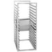 Channel RIR-16 16 Pan Aluminum End Load 20 1/2 inch x 23 inch x 51 inch Sheet / Bun Pan Rack for Reach-Ins - Assembled