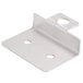 A metal plate with holes on the side.