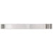 A stainless steel lid locking kit for a Master-Bilt ice cream freezer with a silver metal bar and clip.