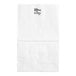 A white rectangular Duro paper bag with a black logo.