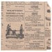An American Metalcraft natural newspaper print deli wrap with black lettering on a white background.