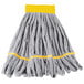 An Unger SmartColor microfiber mop kit with yellow and grey accents.