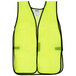 A yellow Unger safety vest with black trim.