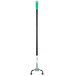 A black and green Unger pole with a white background.